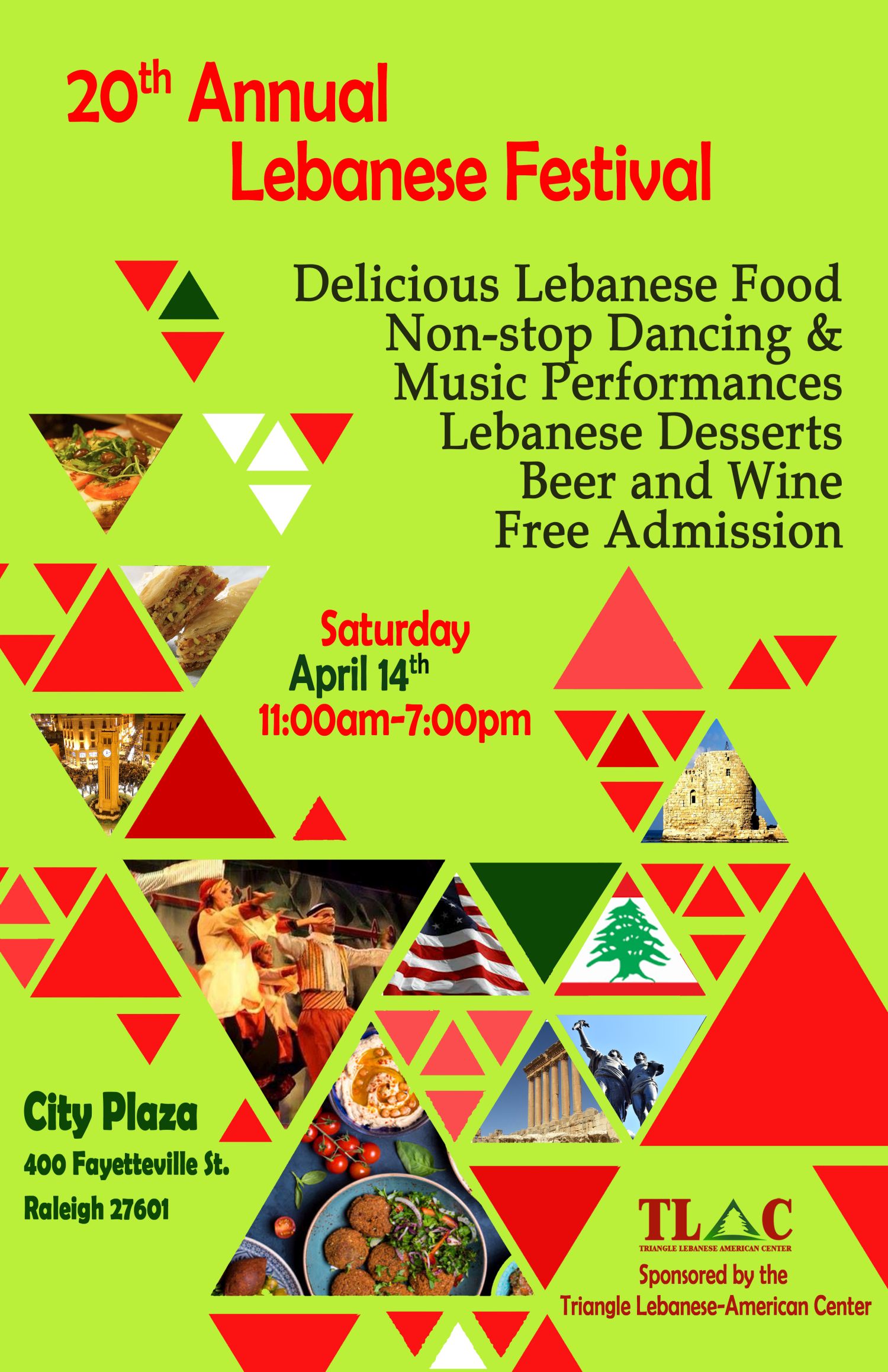2018 Lebanese Festival Triangle LebaneseAmerican Center (TLAC)