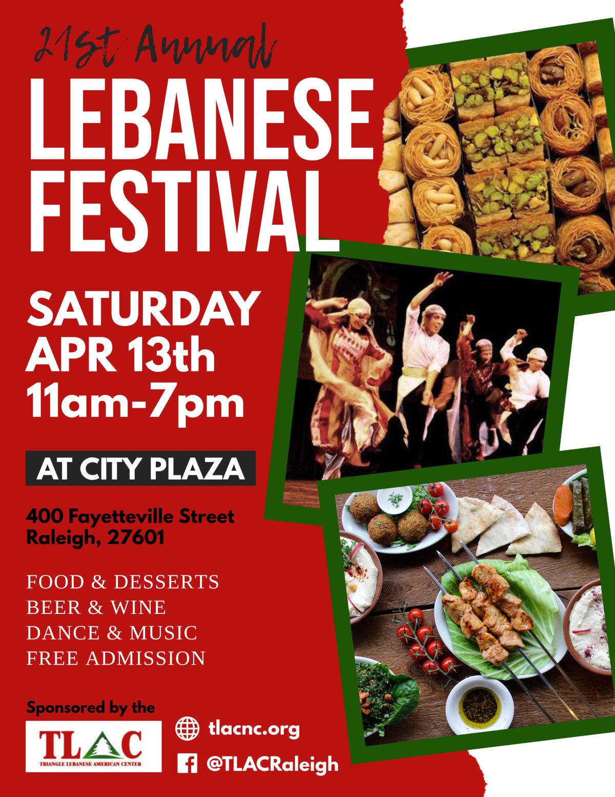 Lebanese Festival Triangle LebaneseAmerican Center (TLAC)